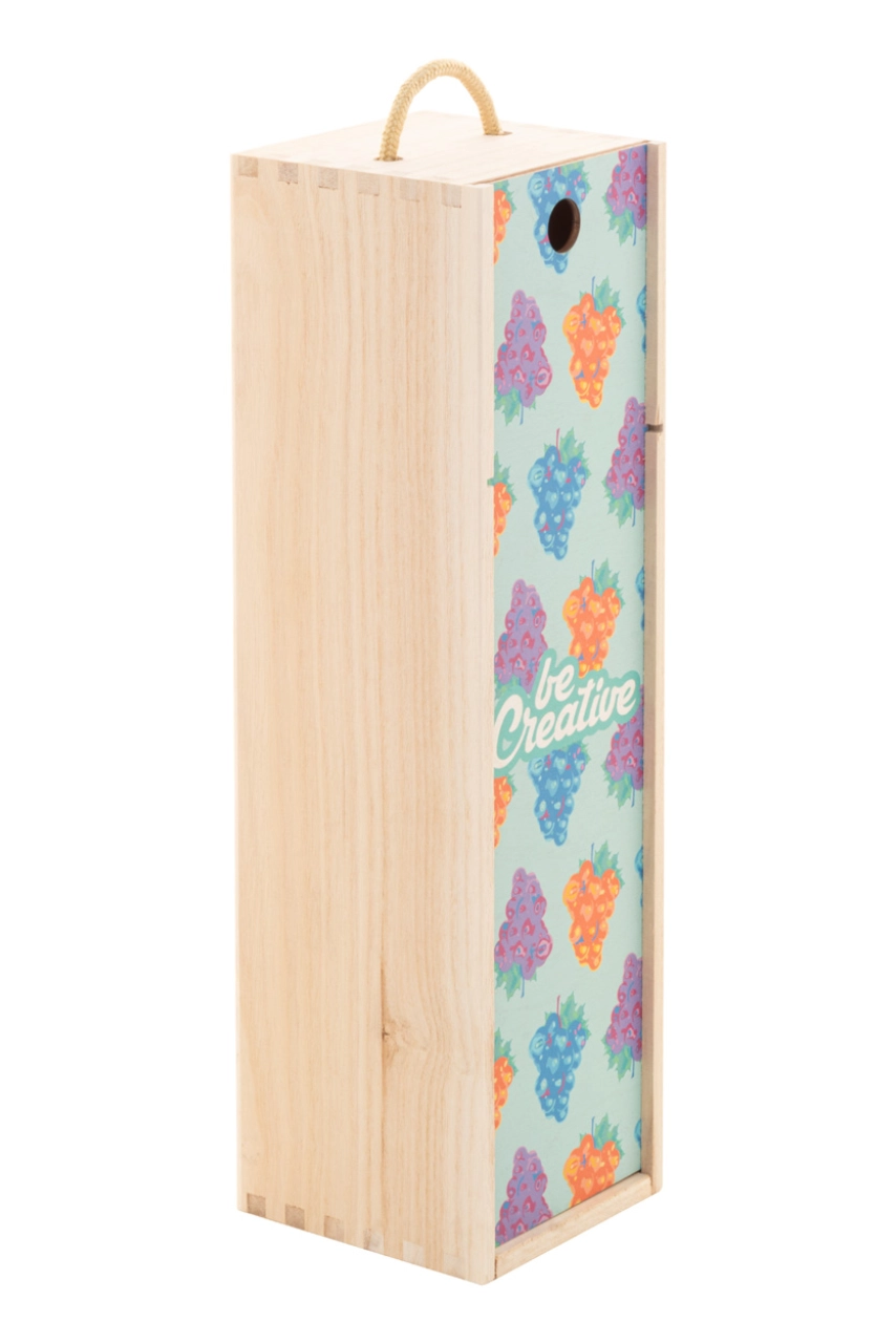 Boiîte cadeau pour une bouteille de vin