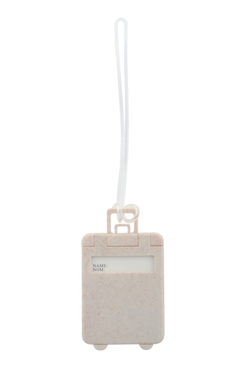 étiquette à bagage