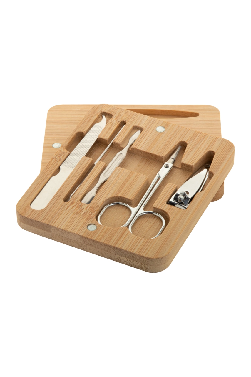 set manucure en bambou