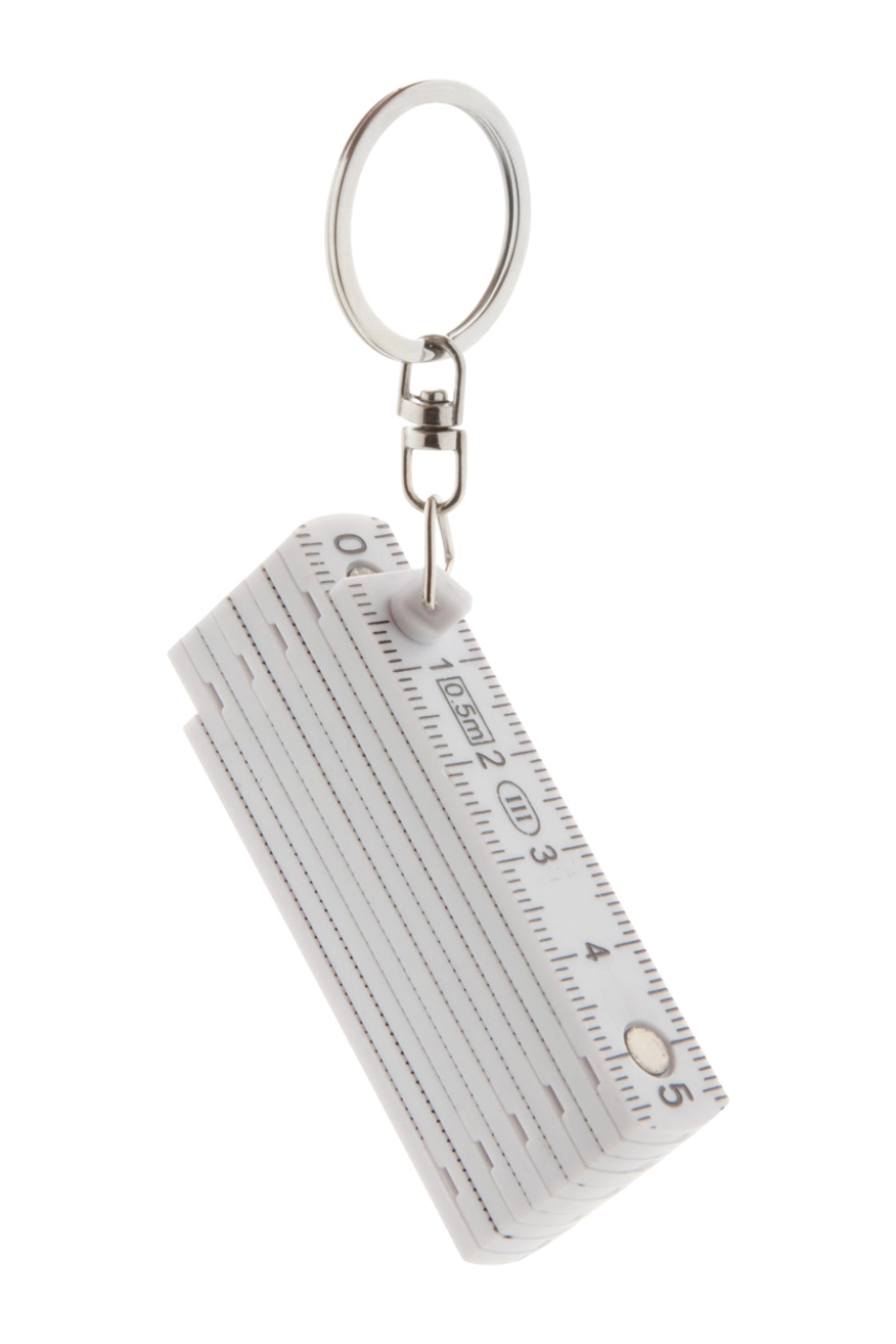 porte-clés mètre pliant