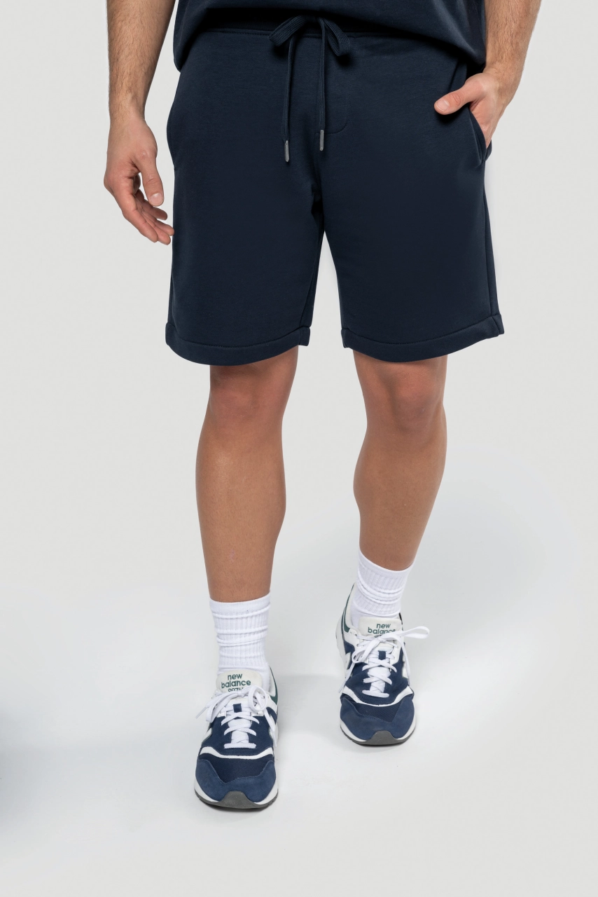 Bermuda molleton non gratté écoresponsable homme