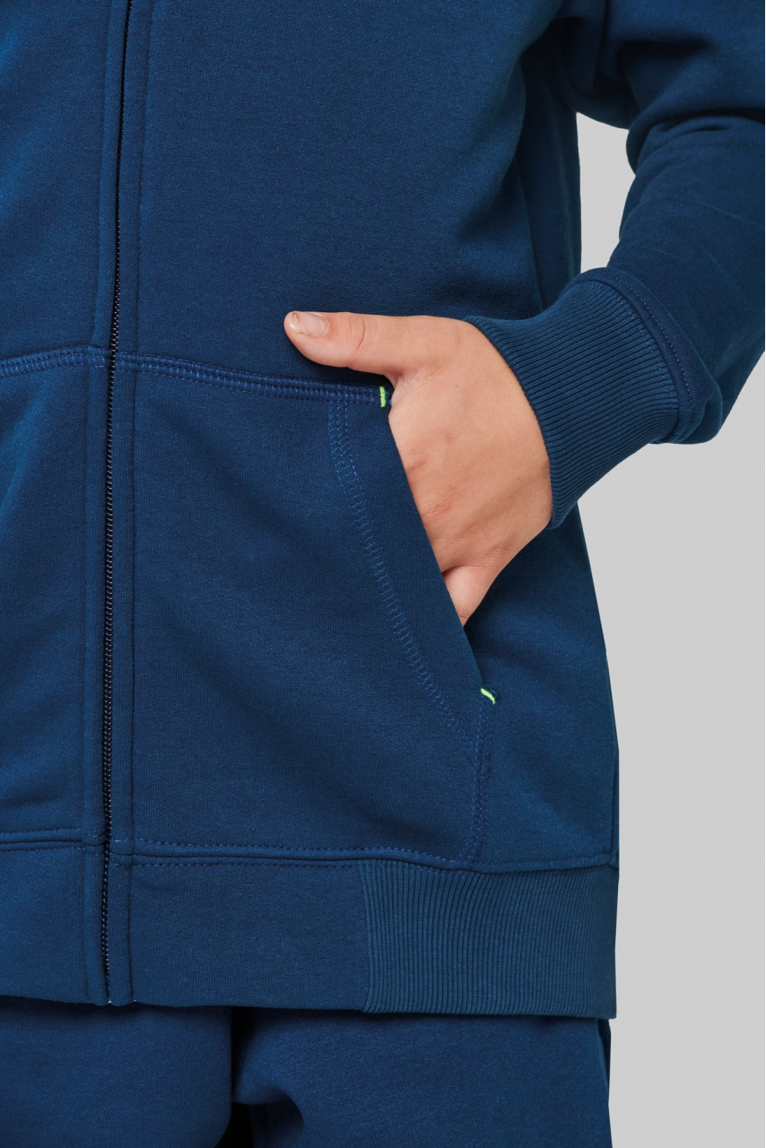 Veste zippée à capuche enfant