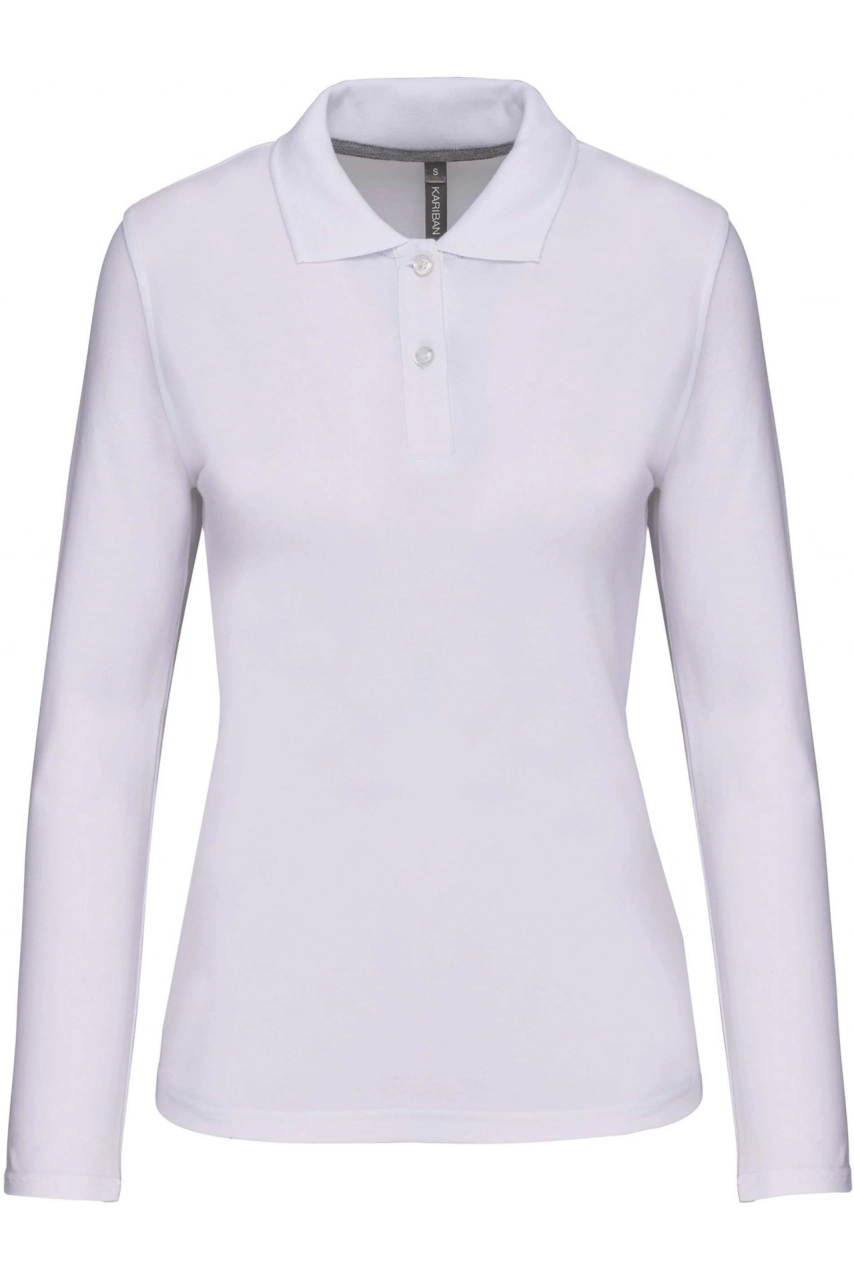 Polo manches longues femme