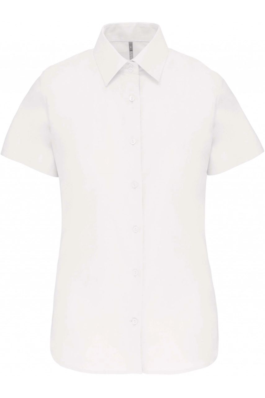 Chemise Oxford manches courtes femme