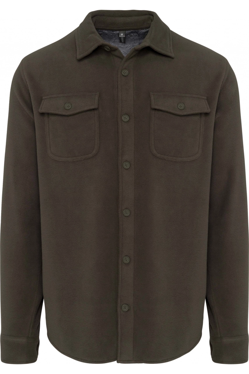 Surchemise polaire doublée sherpa polaire homme