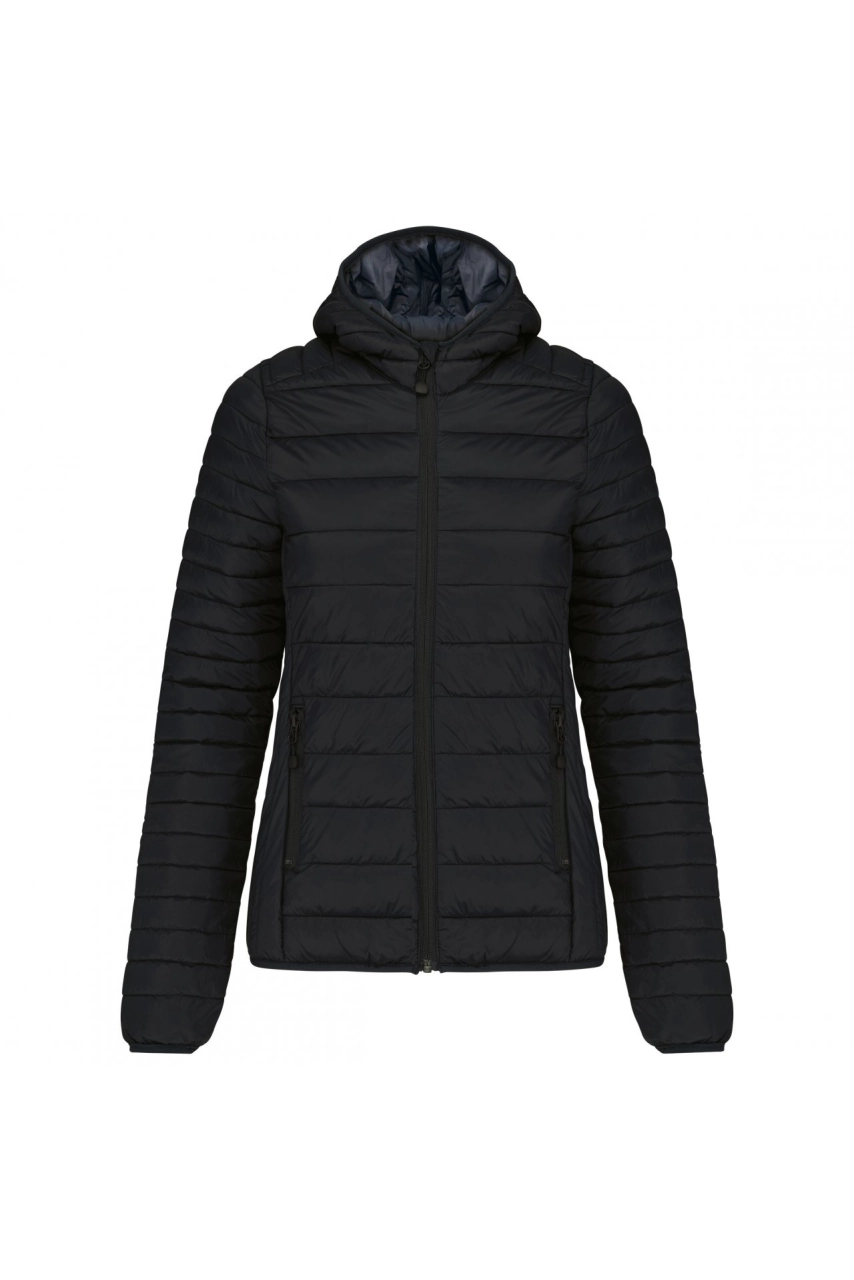 Doudoune légère capuche femme