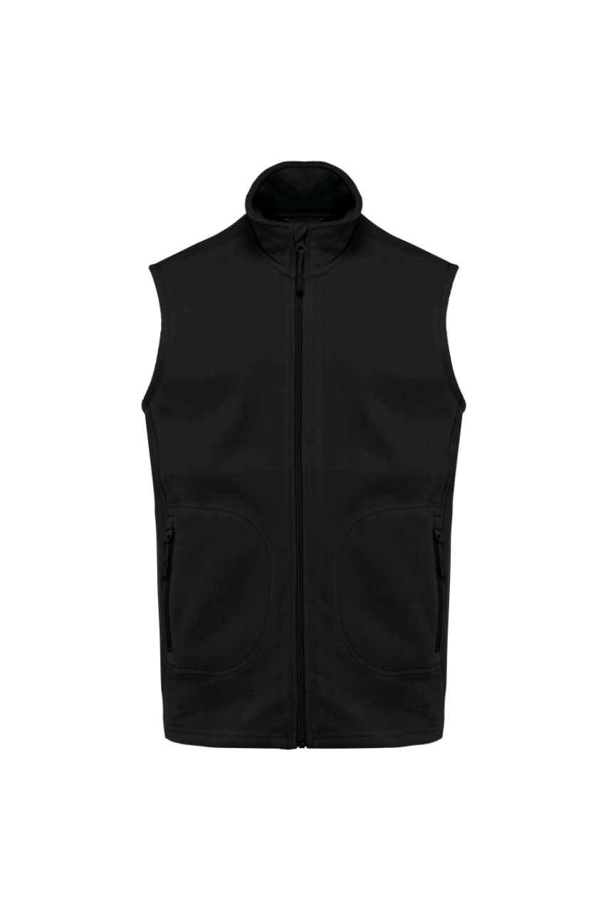 Bodywarmer micropolaire écoresponsable unisexe
