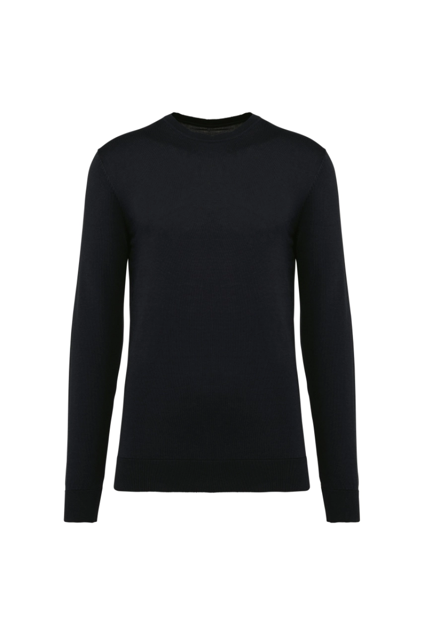 Pull Supima® col rond homme