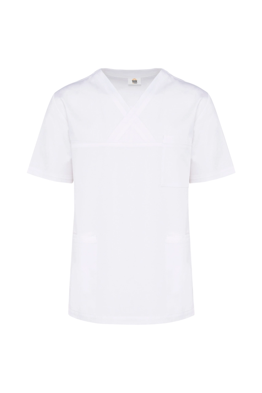 Tunique coton manches courtes unisexe